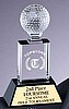 Crystal Golf Ball Award (4 1/4"x7 1/2")